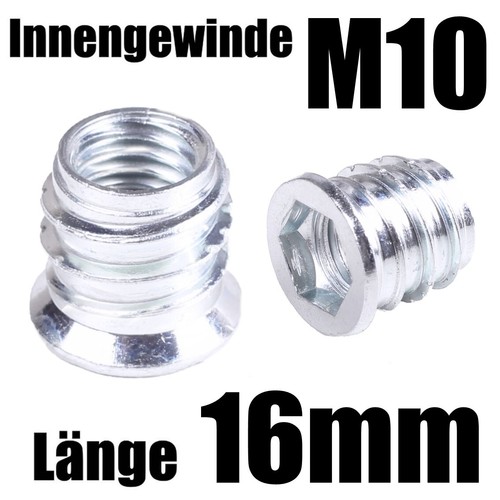 M10 16mm einschraubmuffen - m10-16mm,